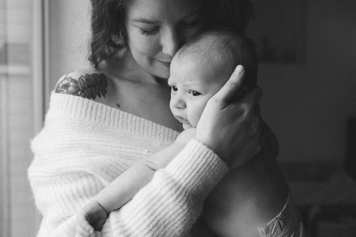 RawMotherhood B&W-11_websizeSeattle Motherhood Photography Magnolia Photographer