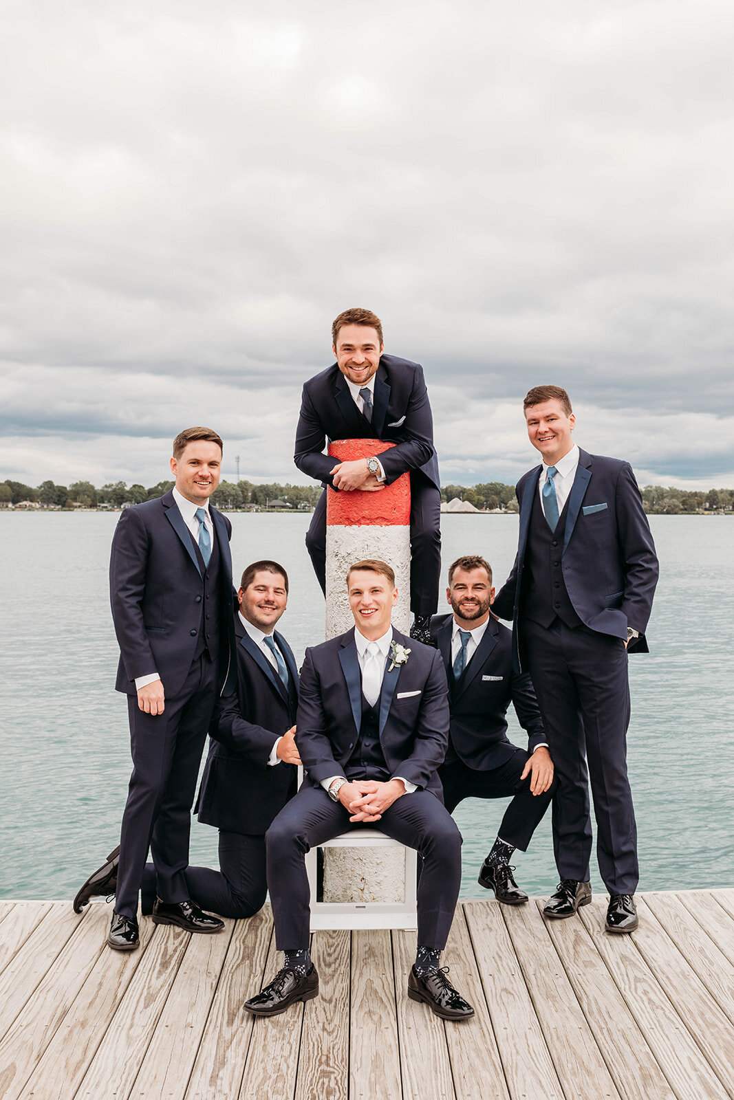 Saint Clair Inn Wedding Party Michigan Photographer K. E. Rogers Photography-104