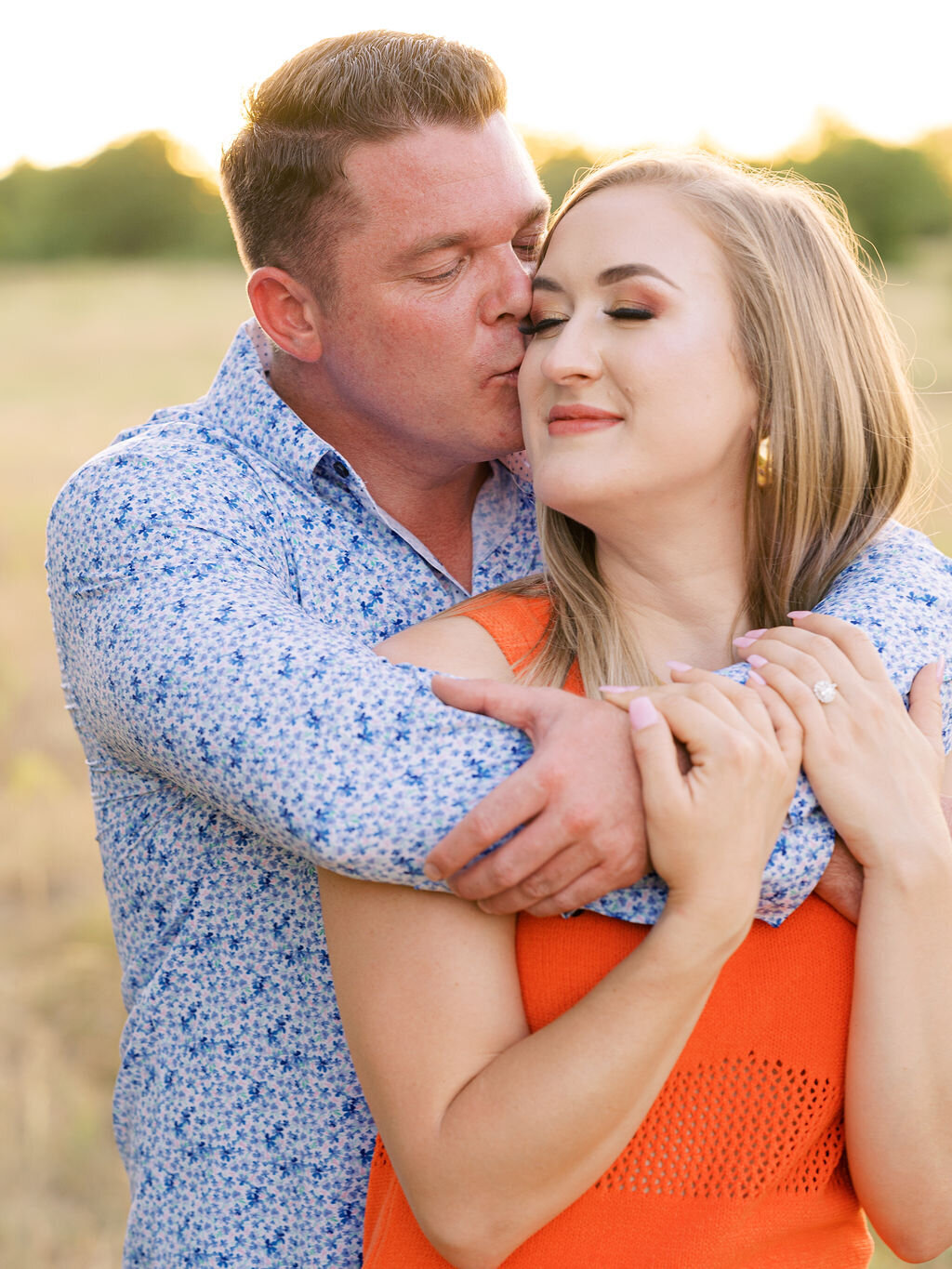 Engagement portraits on family ranch24