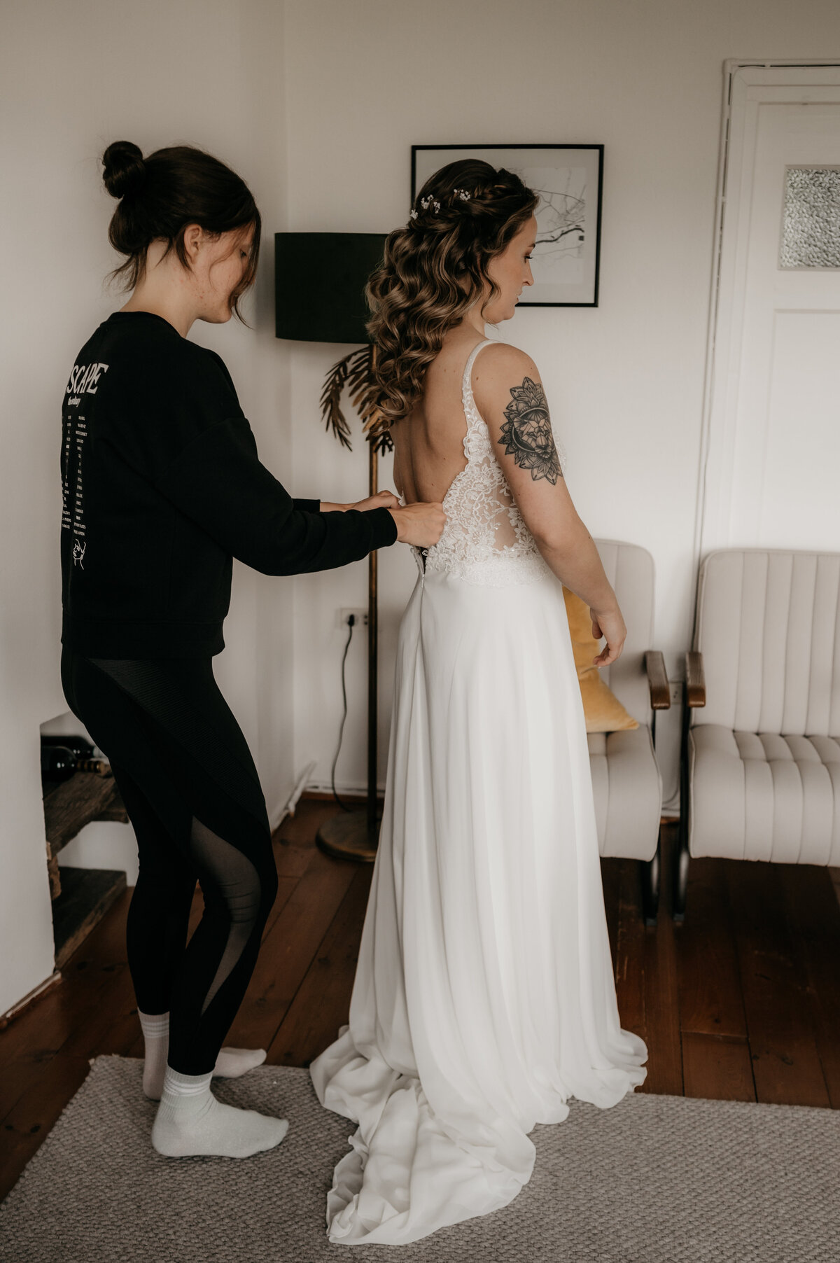 Pure Liefde Fotografie - Wilco & Marriët - Getting ready Marriët-30