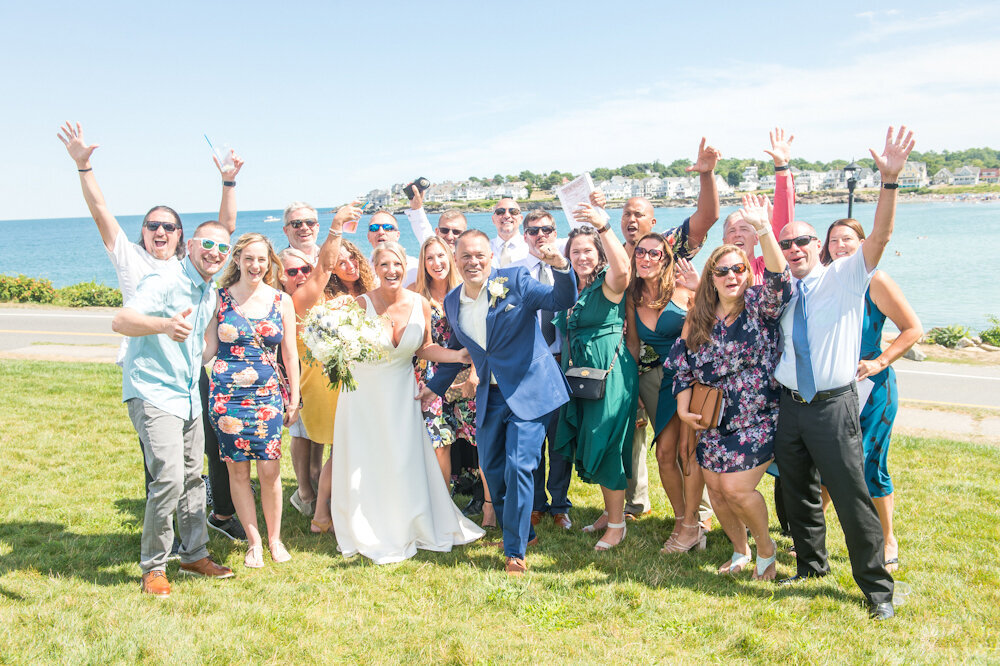 Union Bluff Meeting House Wedding Photo York Beach Maine