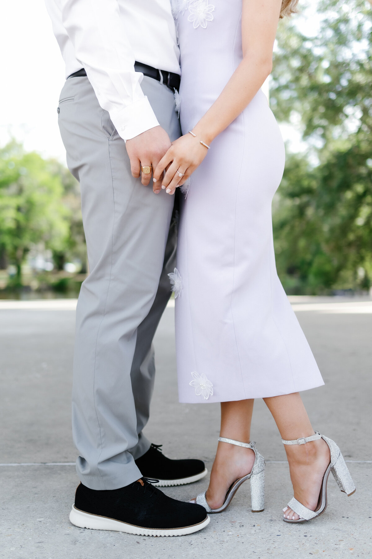 New Orleans City Park Engagement Photographer