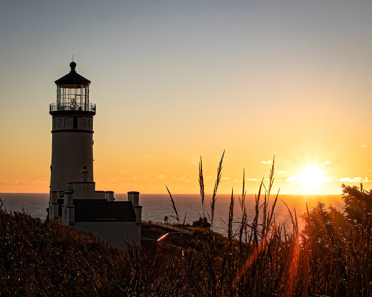 lighthouse-sun-set-washington-coast