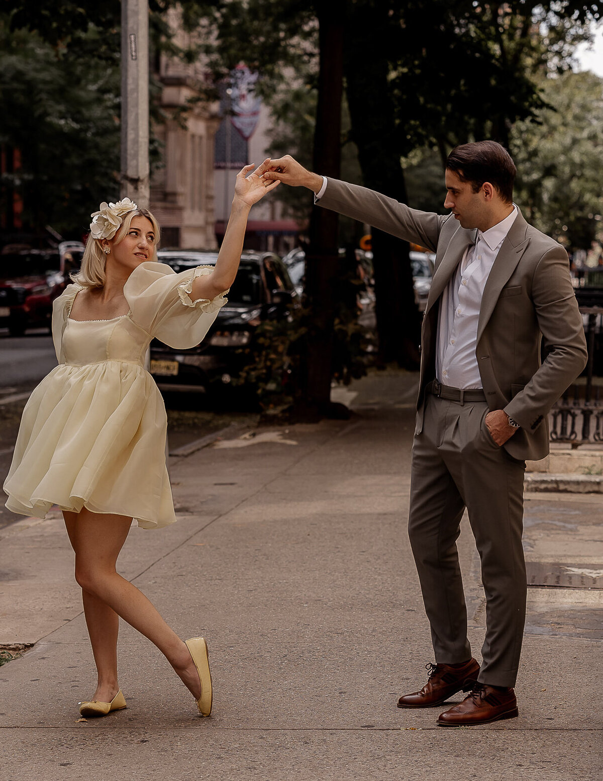 nyc engagement photos