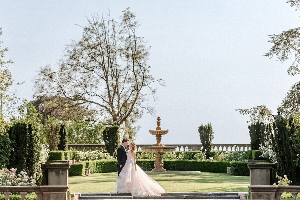 Wedding in Beverly Hills at Greystone Mansion
