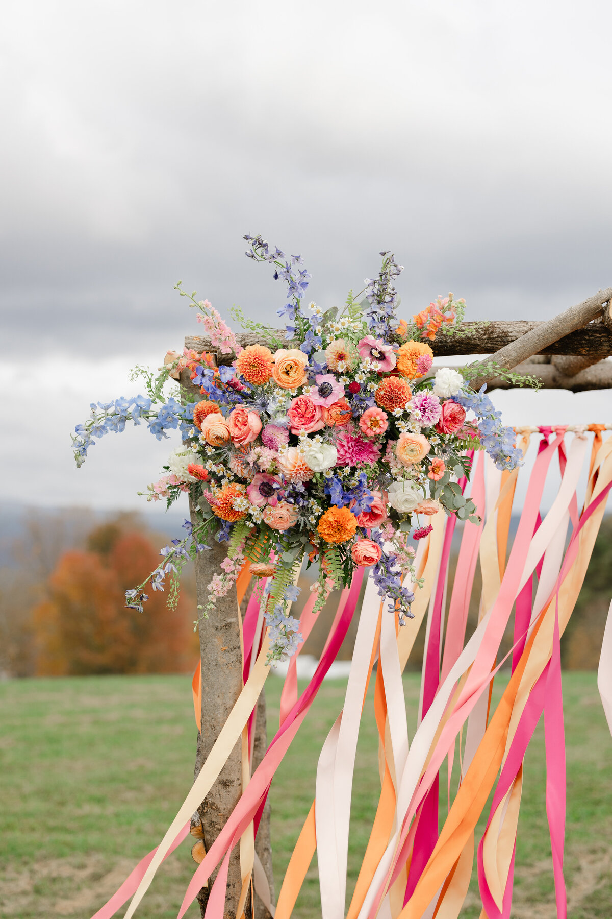Oak and Bee Wedding Florist Burlington Vermont - RT Married Final - Ceremony-1