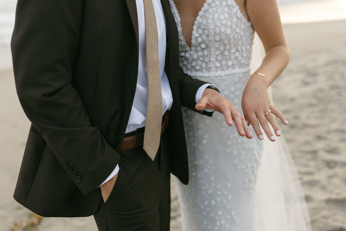 A wedding in San Clemente, California