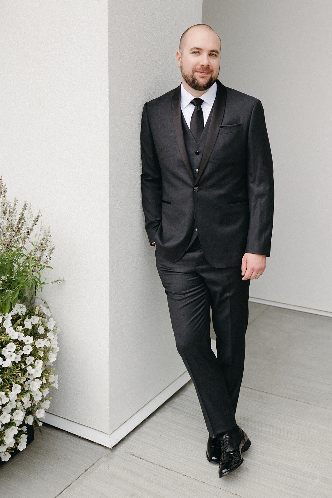 Stephanie & James _ Modern Elegant Sparrow Lane Wedding -549