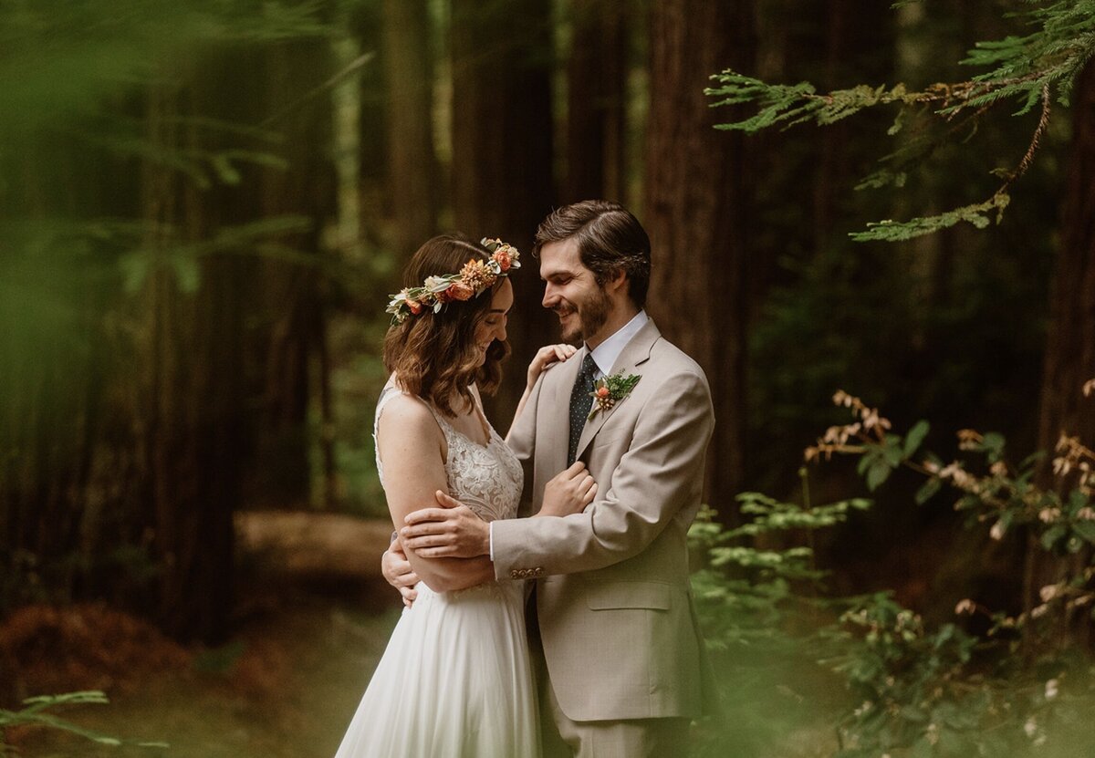 Mendocino Redwoods Elopement Meg Cooper Photo - 7
