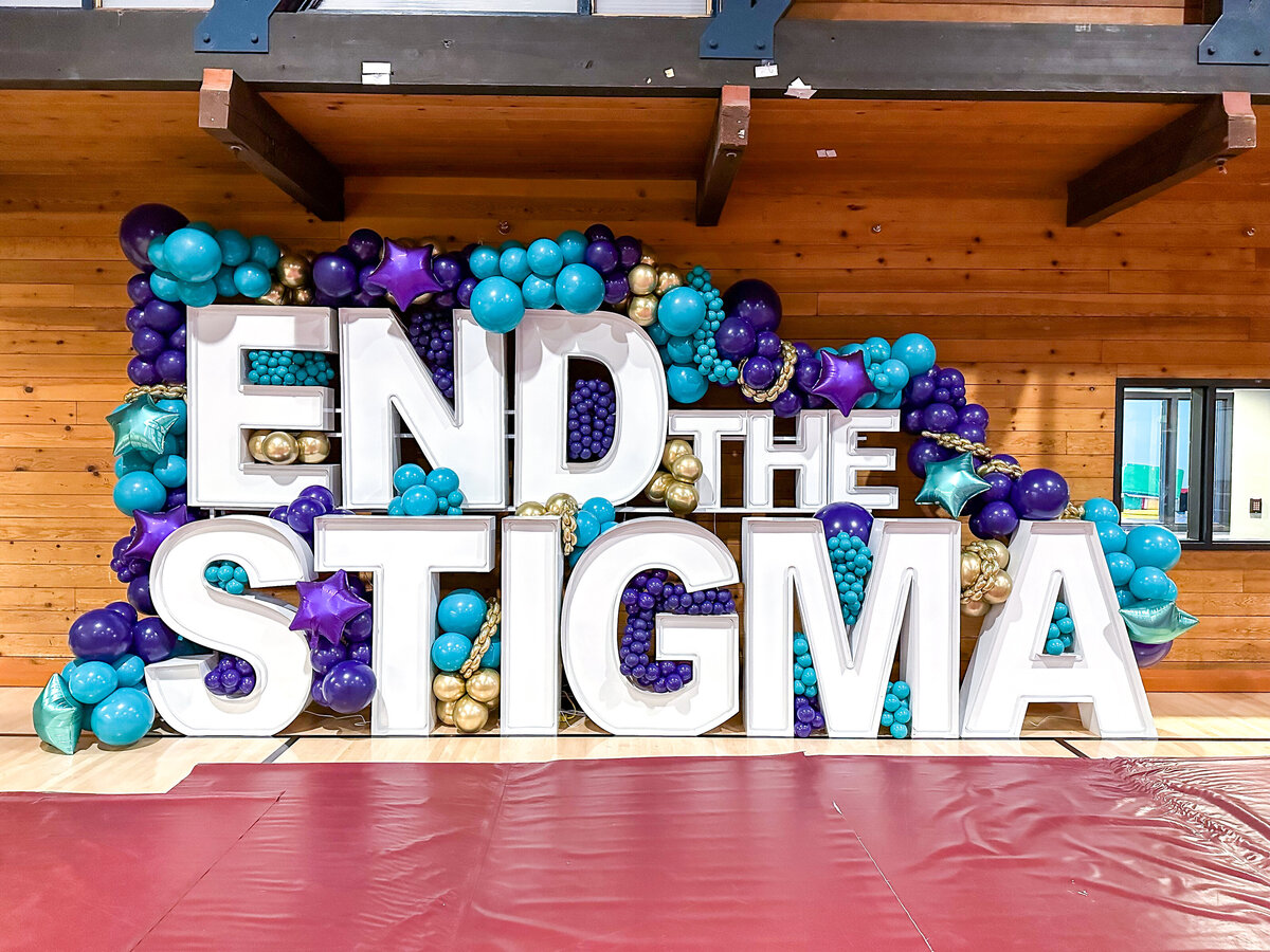 marquee letters end the stigma - Subtle Flex Designs Lynden WA
