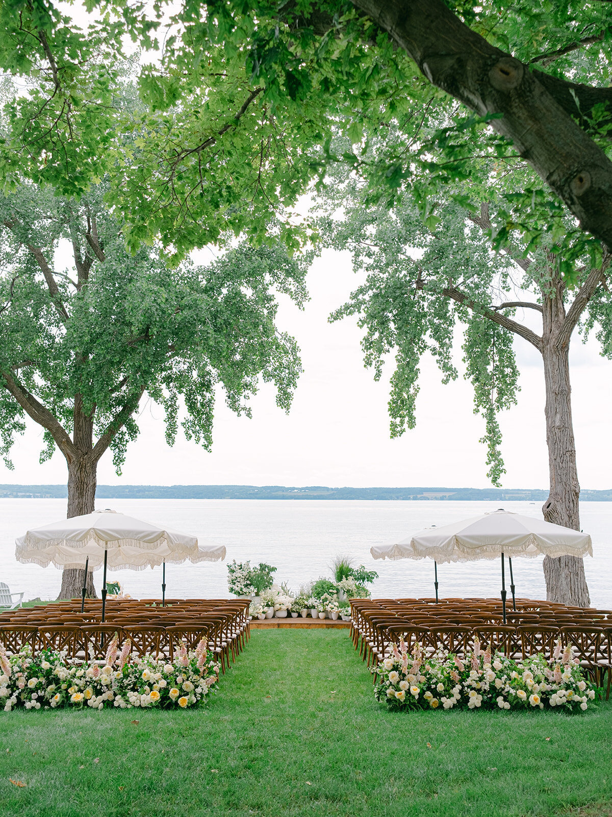 Coastal Wedding Ceremony on the Water - Verve Event Co - Coryn Kiefer Photography 2