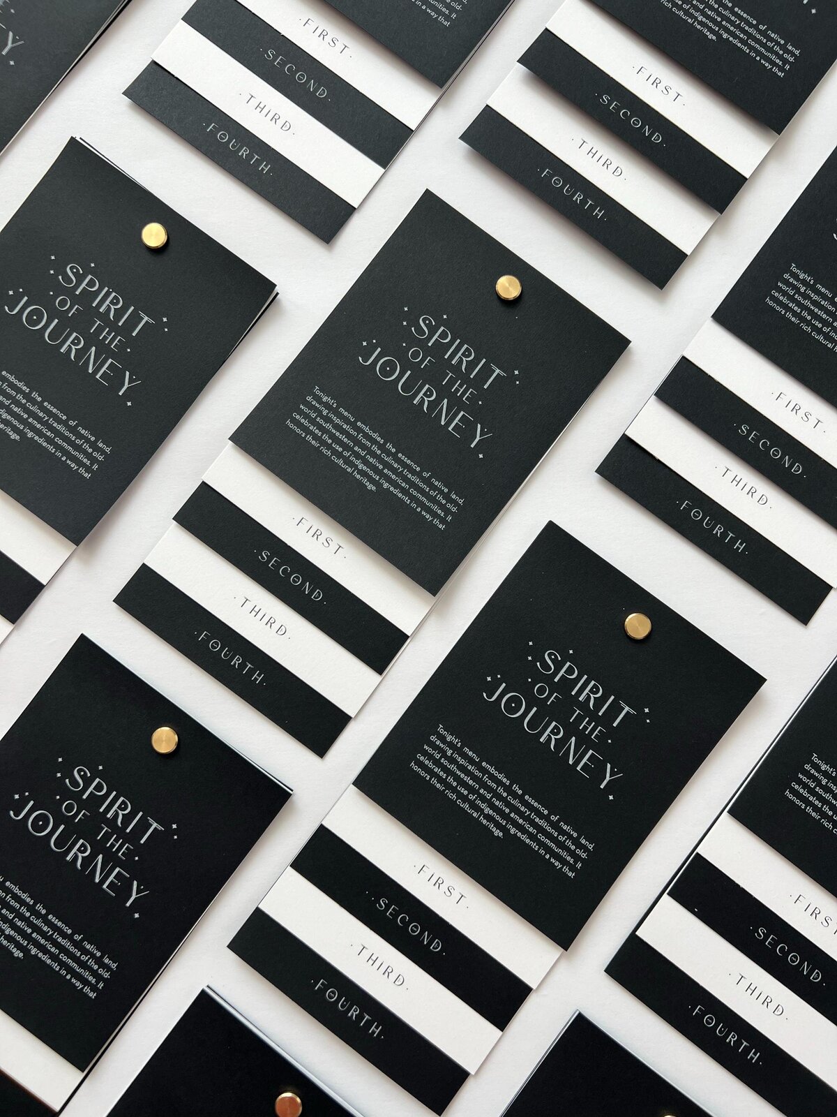 black-white-wedding-menus