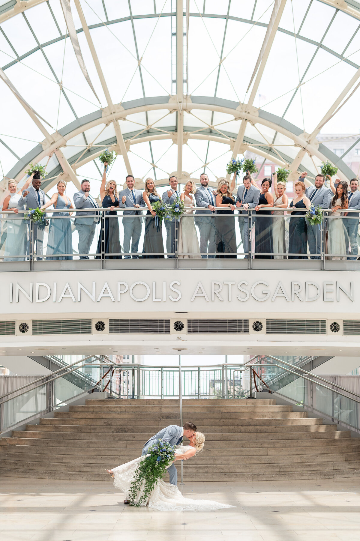 Indiana Rooftop Ballroom Wedding - Indianapolis, Indiana-29
