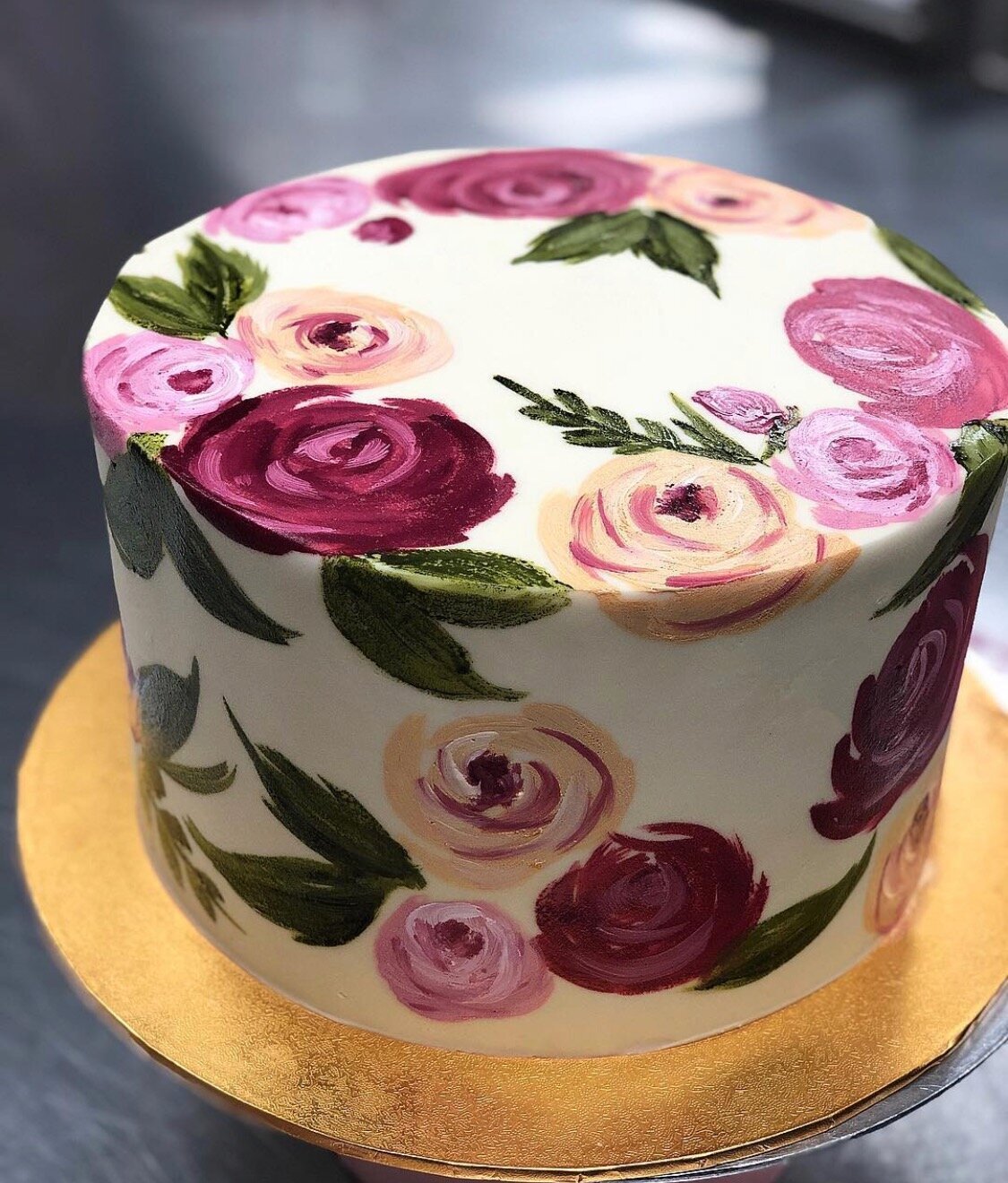 Painted Cakes Kelsey Elizabeth Cakes