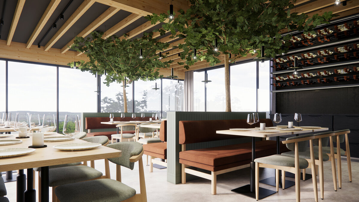Project Dordrecht - Restaurant het Gemaal - visual - totaal aanzicht hoek