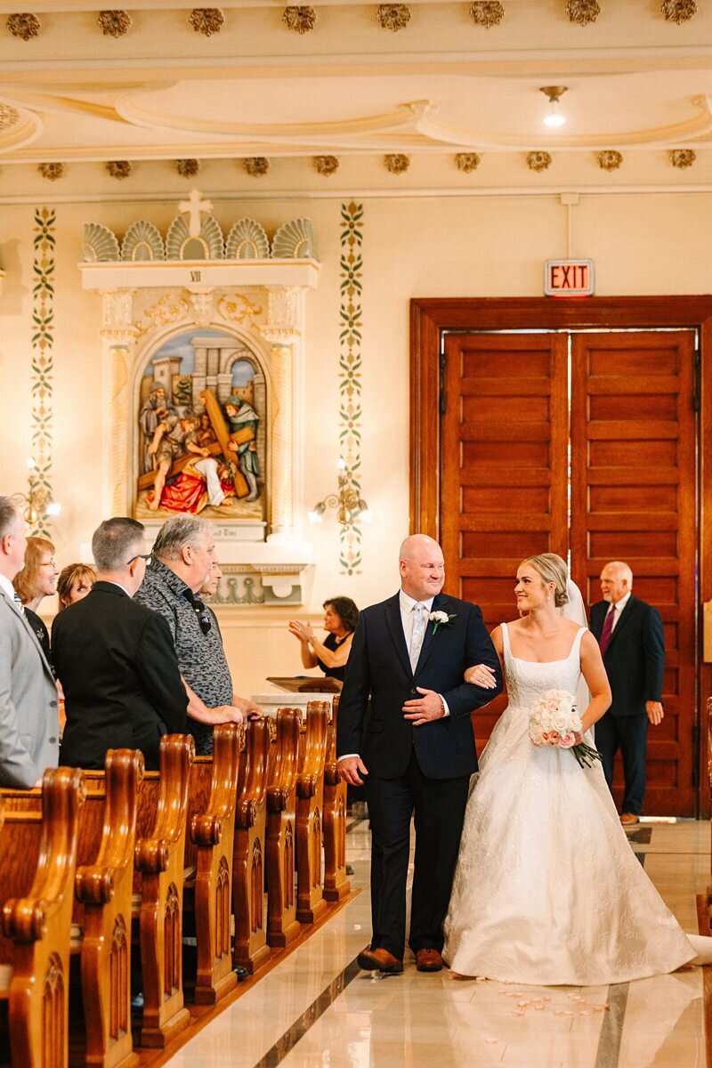 Wedding at St. Boniface with Reception at ECC192