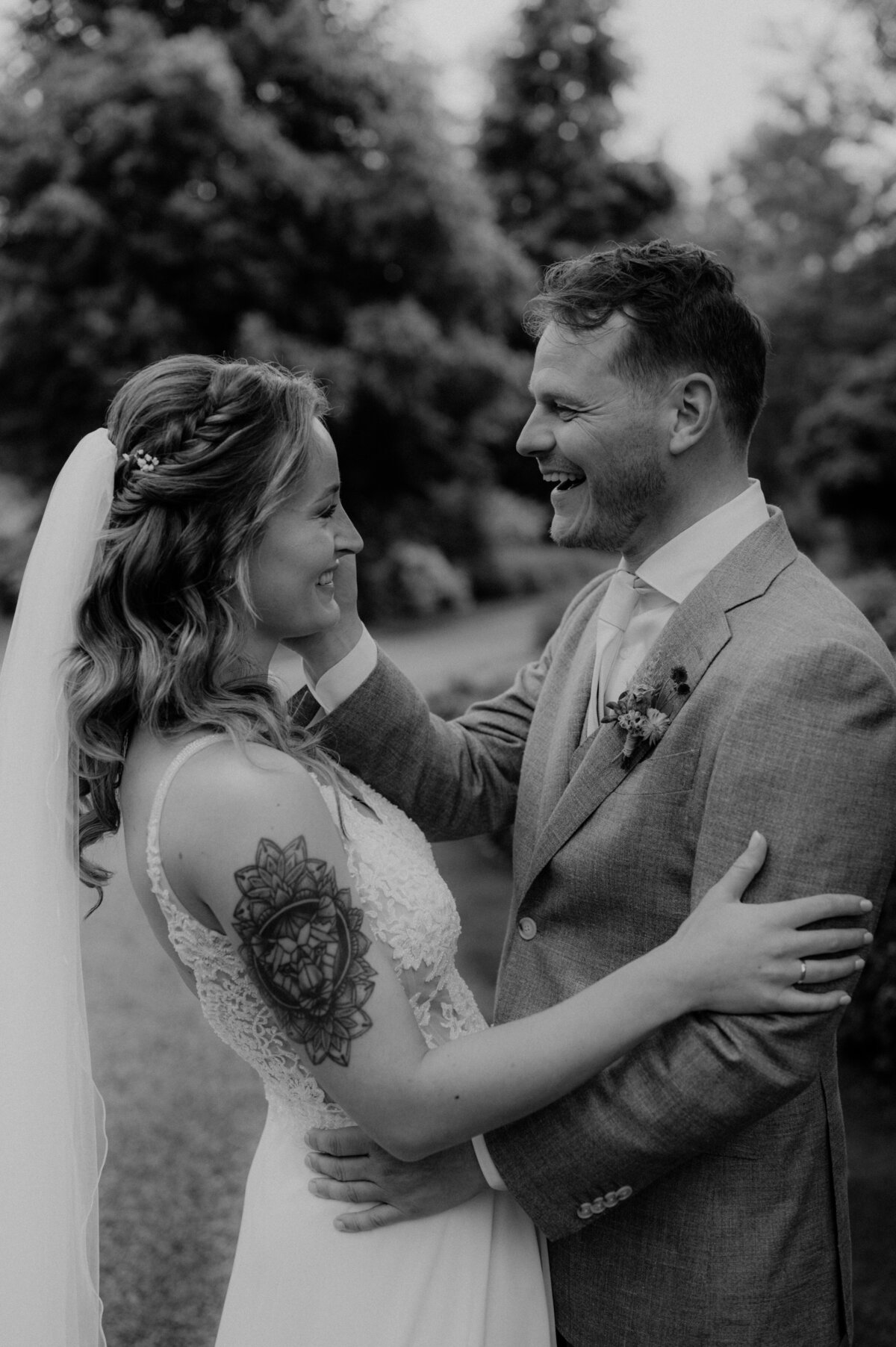 Pure Liefde Fotografie - Wilco & Marriët - B&W-2