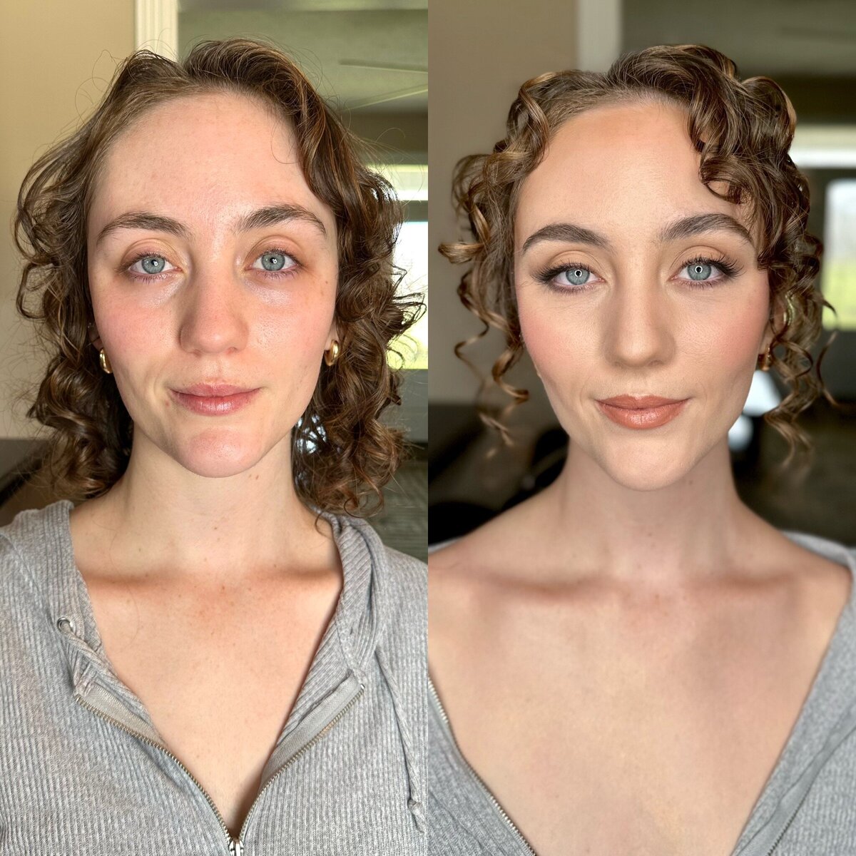 Nashville makeup artist, natural bridal makeup