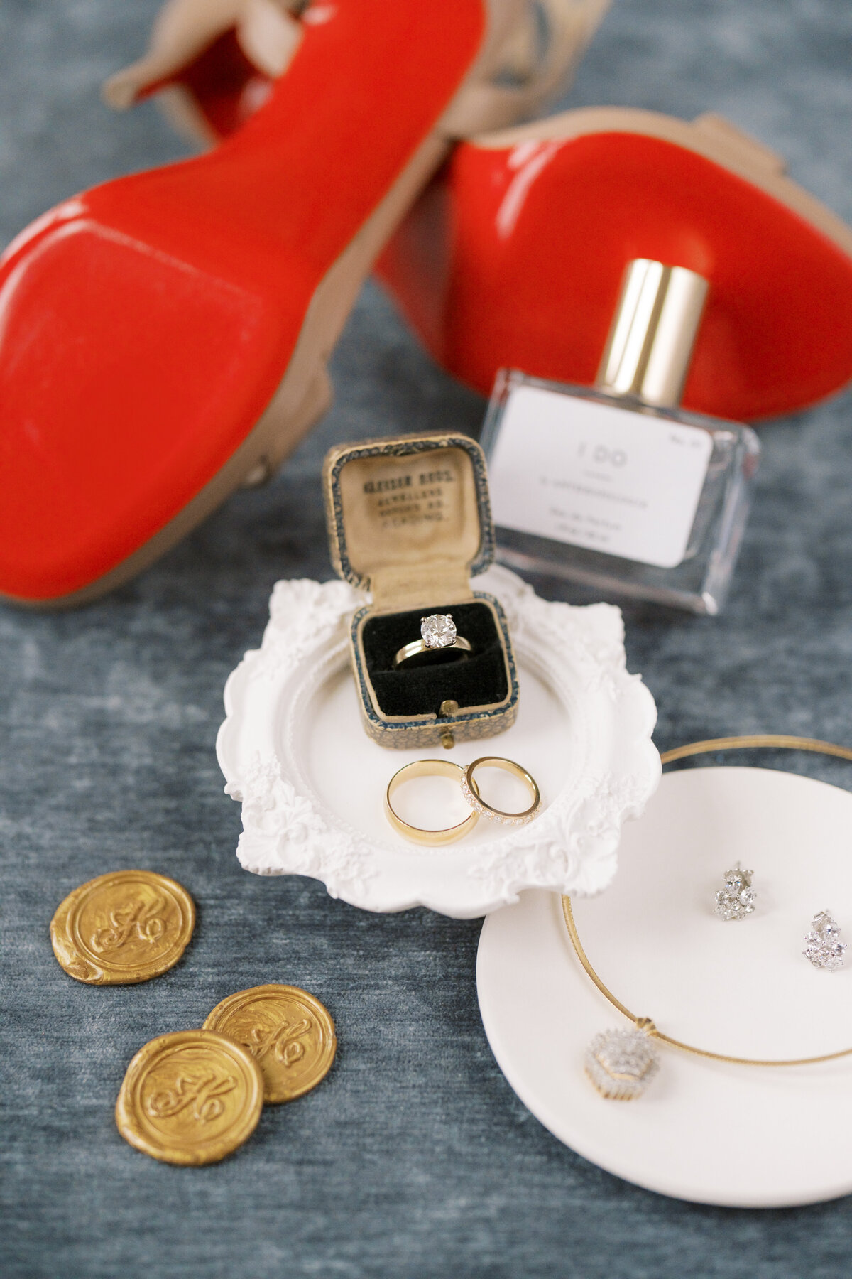 bridal details at The Broadmoor Resort in Colorado Springs, Colorado