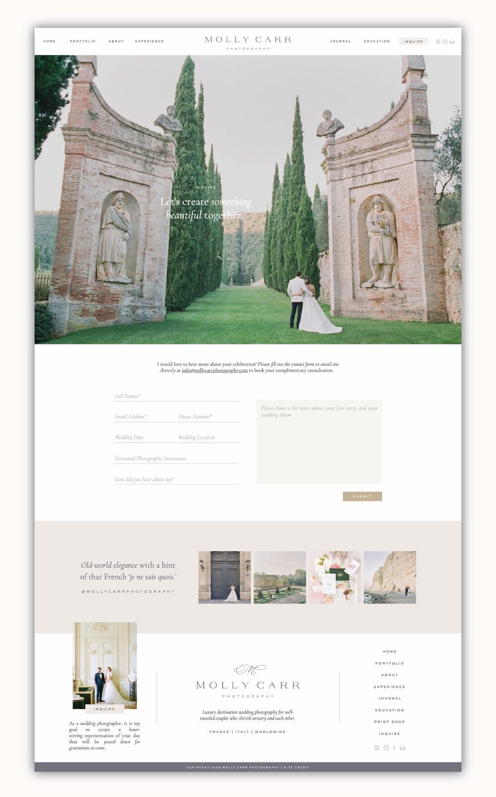 Wedding-Photographer-Custom-Website-Design