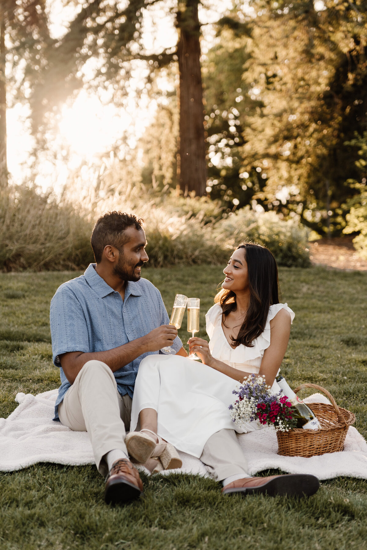 Davis engagement photoshoot