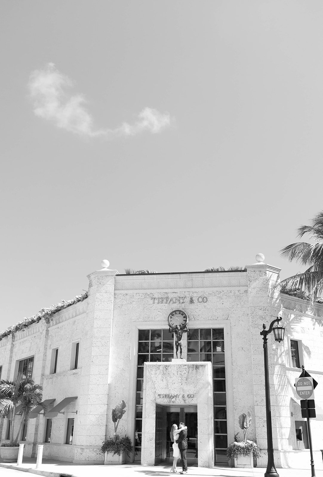 Architectural beauty at Worth Avenue, Palm Beach, featured in an engagement session by Claudia Amalia, Florida Keys engagement photographer.