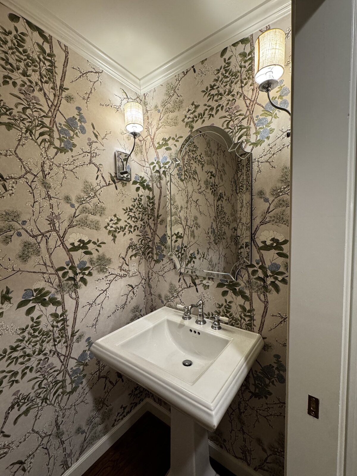 Powder Room Wallpaper