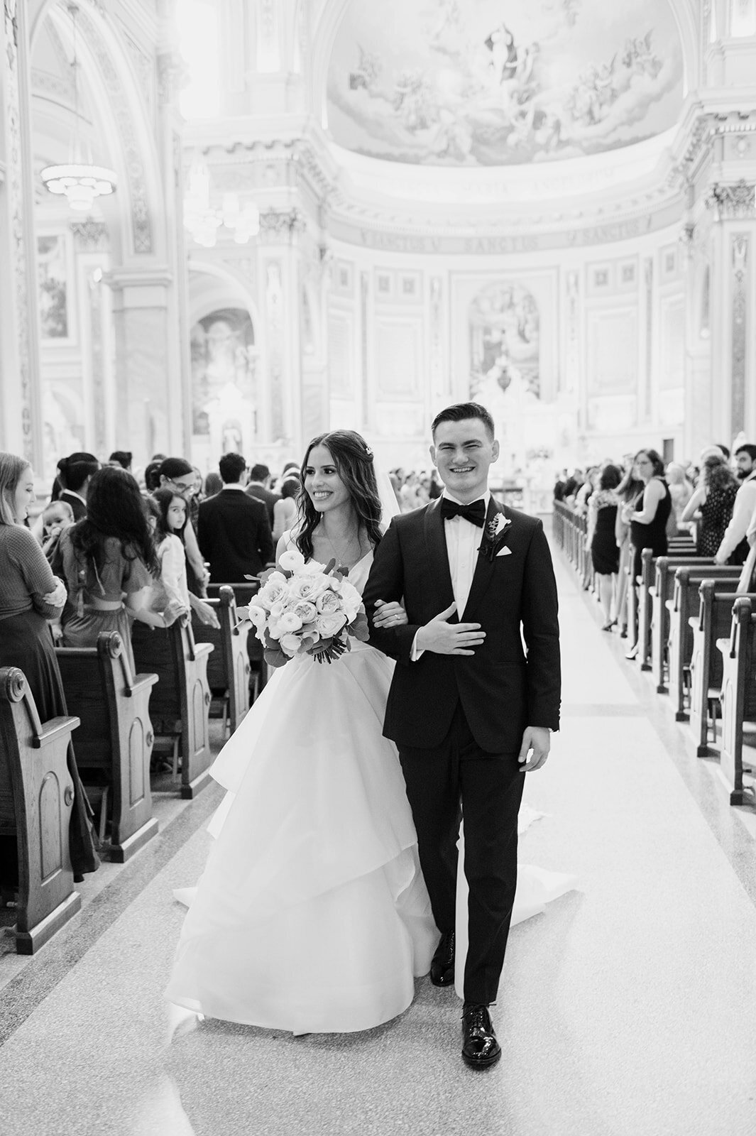 St. Mary of the Angels Chicago Wedding | Abbey Rez Photography