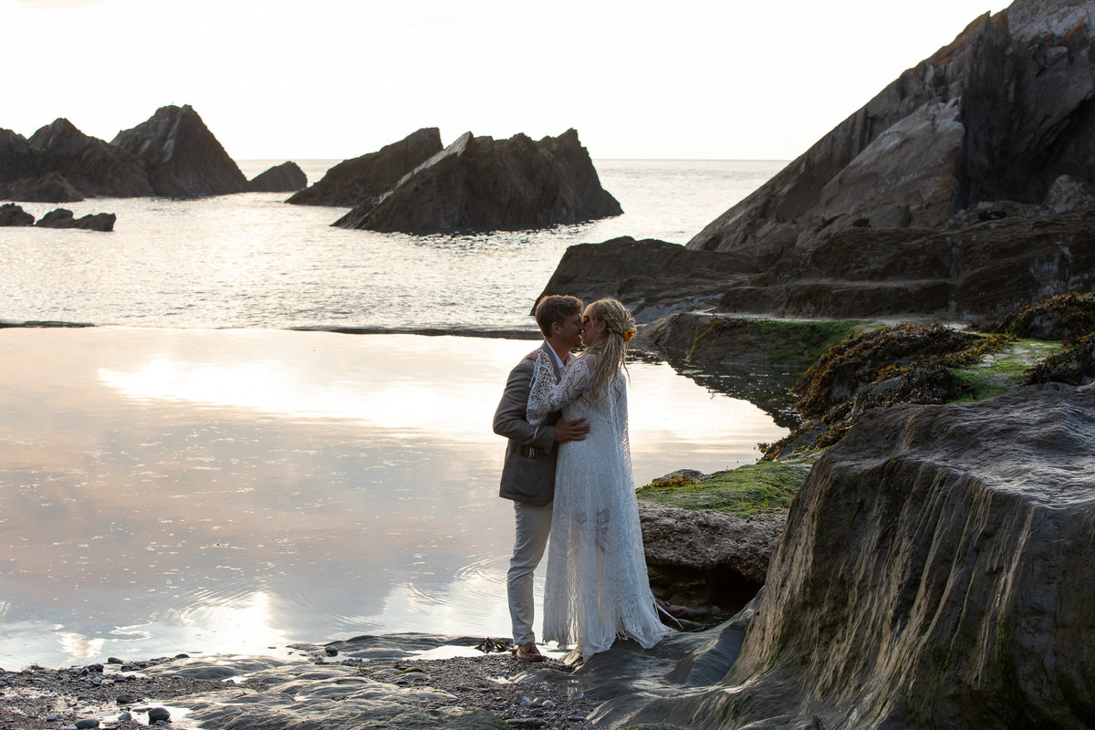 Tunnels Beaches wedding venue in Devon