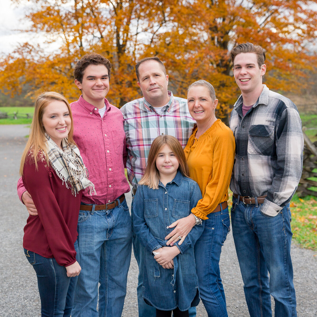 Fall family pictures near Rochester, NY