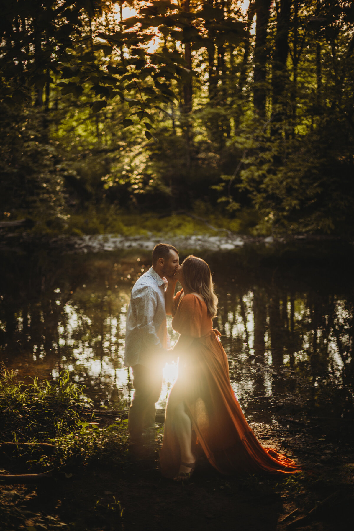 gorgeous engagement picture