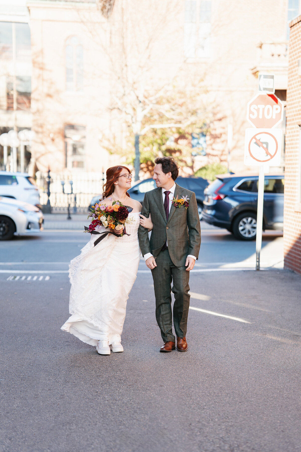 Olio Peabody MA wedding with modern industrial design and emotional candid moments.