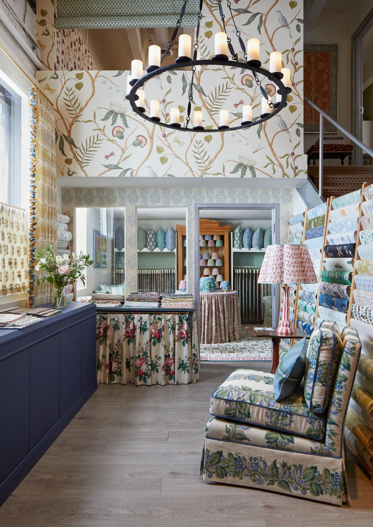 The Evans&Sheldon trade showroom in D.C.