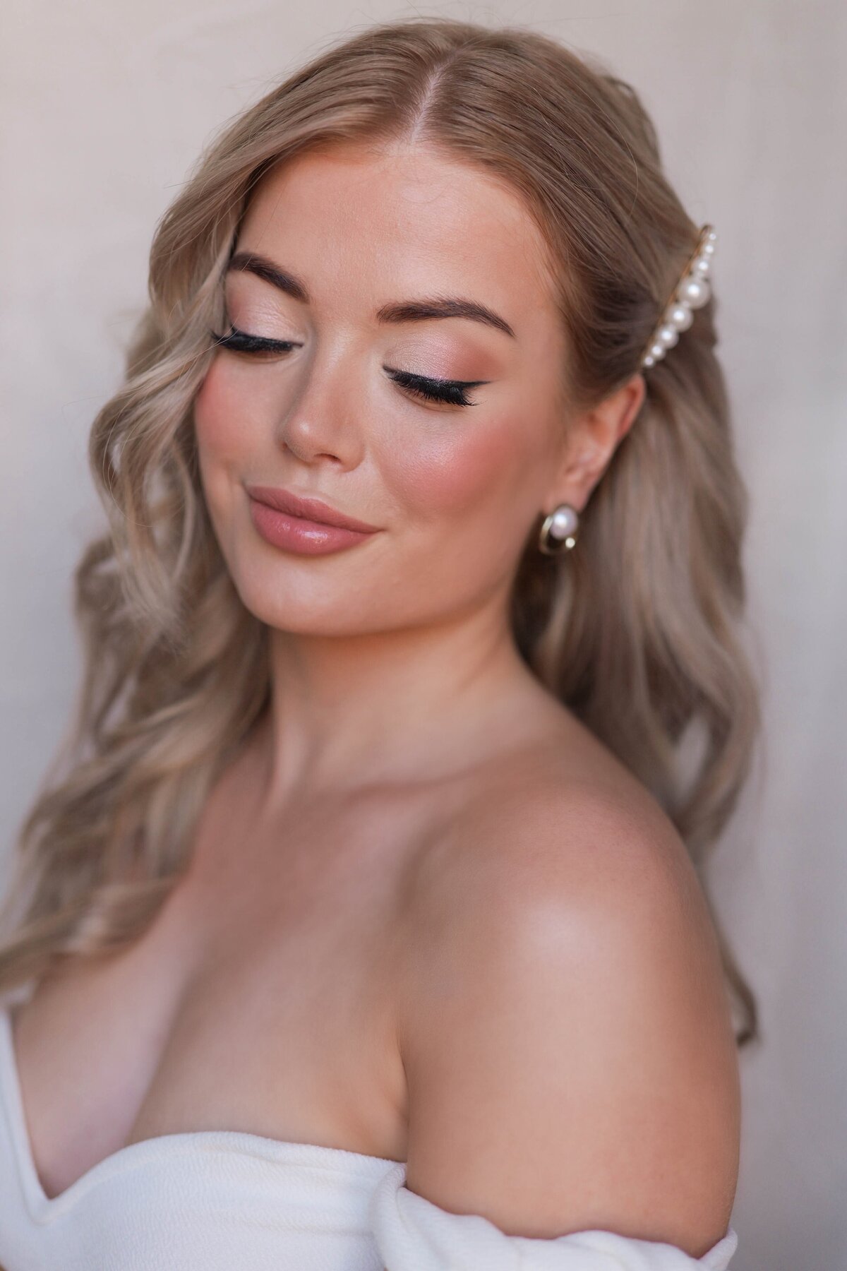 BRIDES BY DEMI ROSE PINK ELEGANT BRIDAL MAKEUP 6