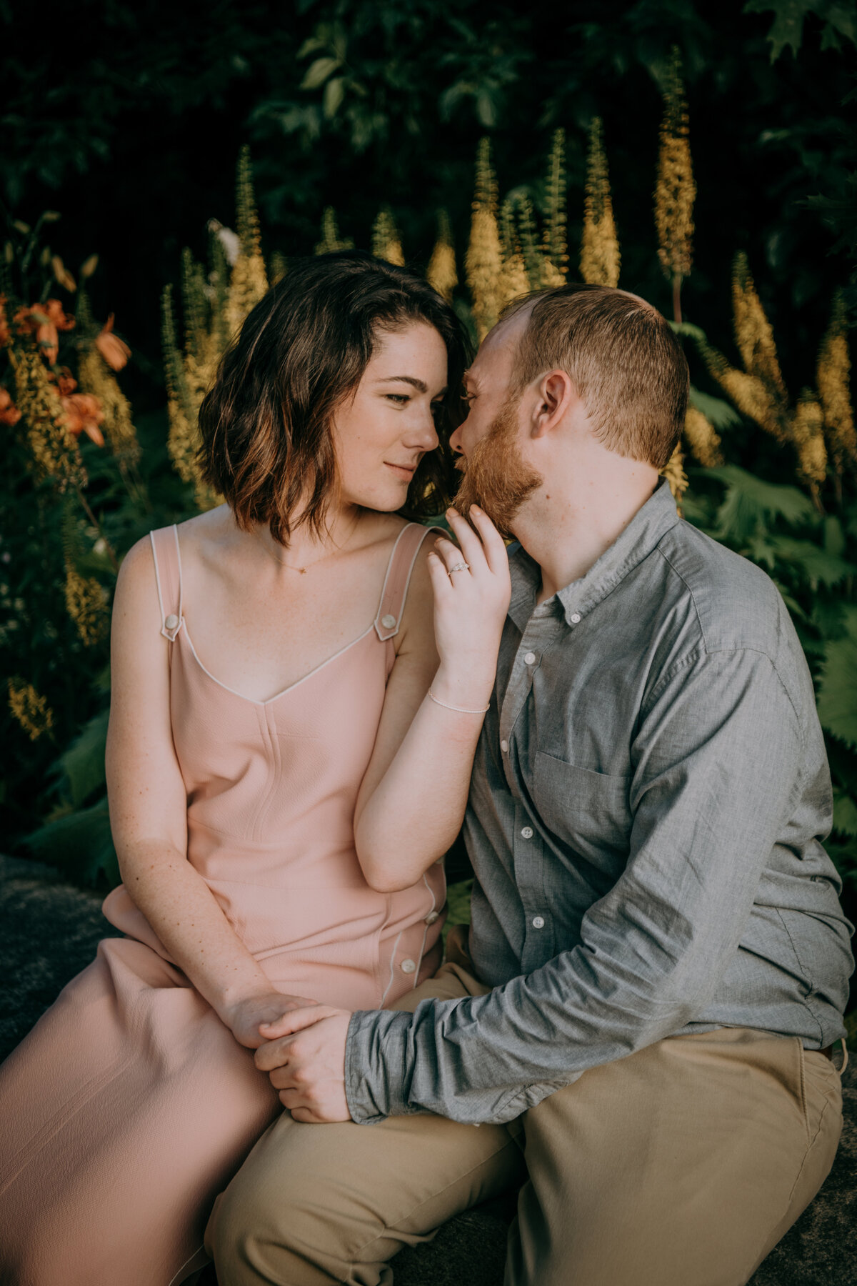 Leah Redmond Photography Wedding Couple Engagement Portrait Lifestyle Milwaukee Wisconsin Moody Natural Photographer Dark Architecture Architectural4