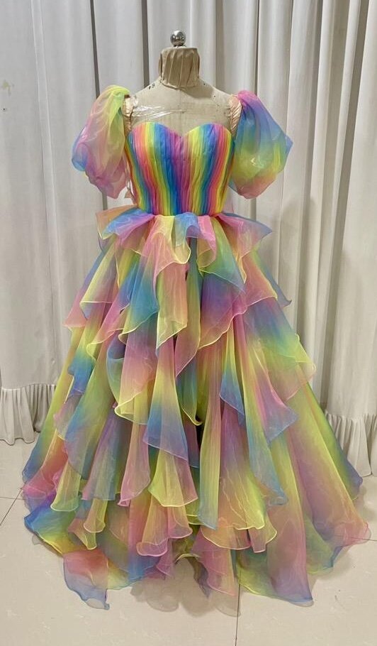 rainbow dress