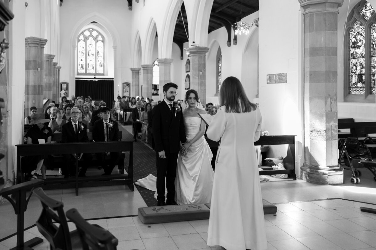 Wedding ceremony in Buckinghamshire
