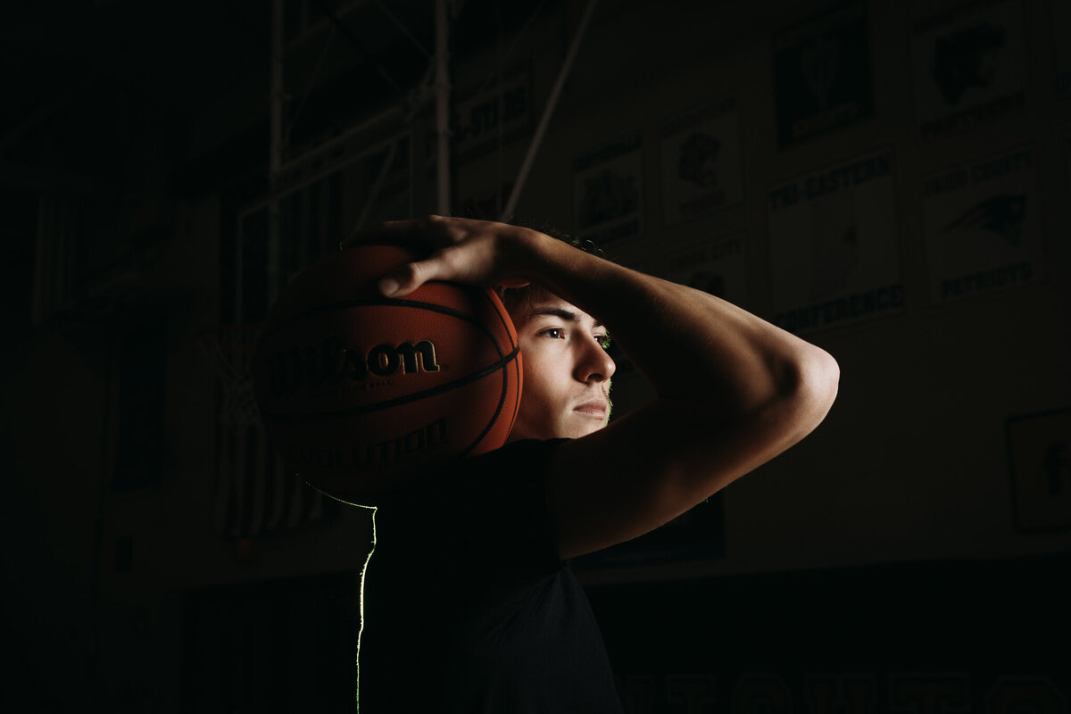 basketball senior pics