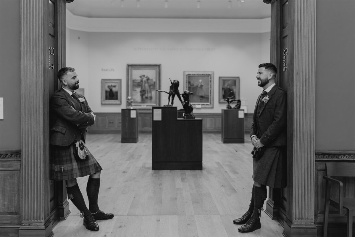 Aberdeen LGBTQ+ Wedding Photography by Aberdeen Wedding Photographer Scott Arlow - 60