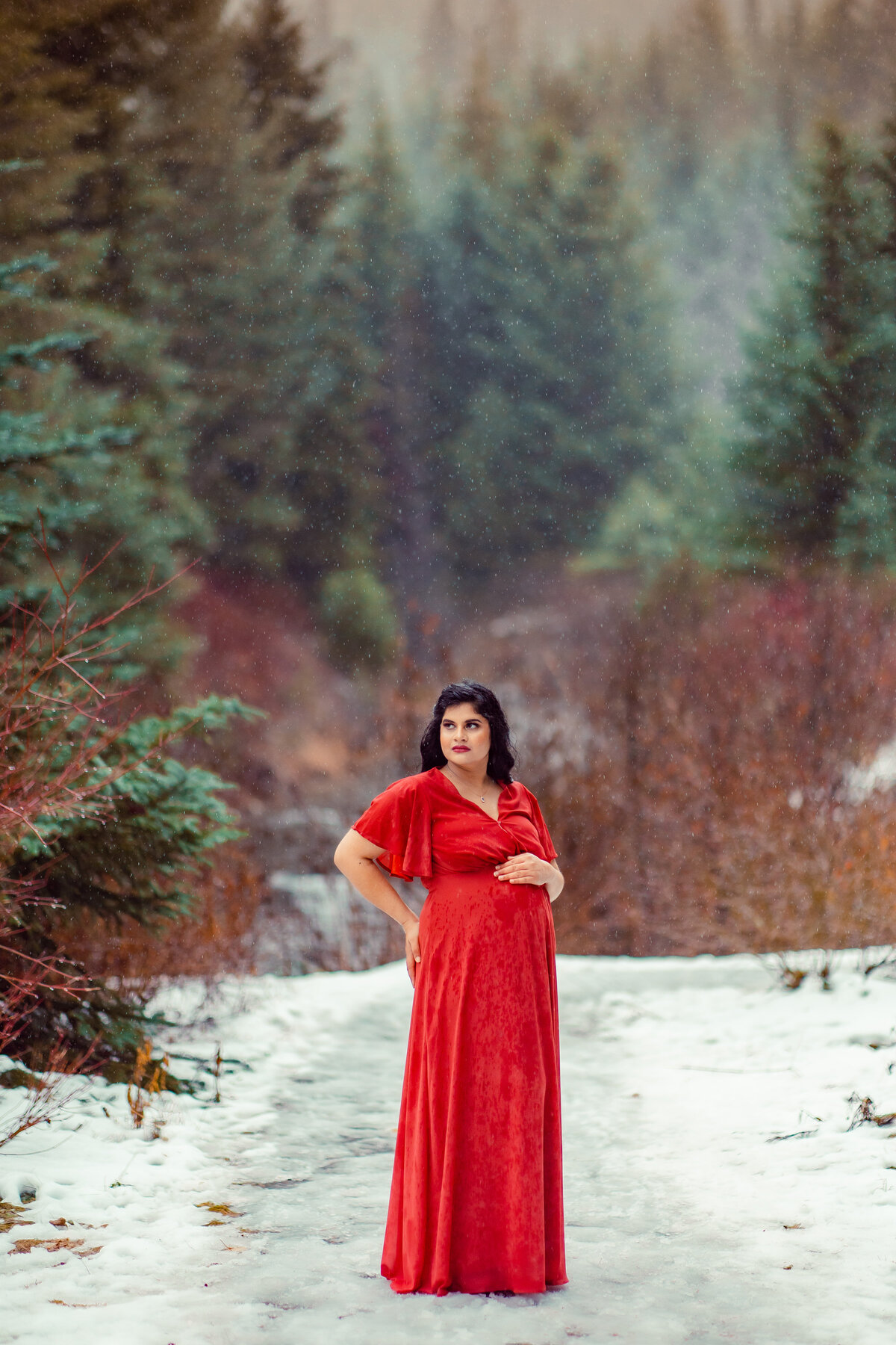 Chicago winter photoshoot