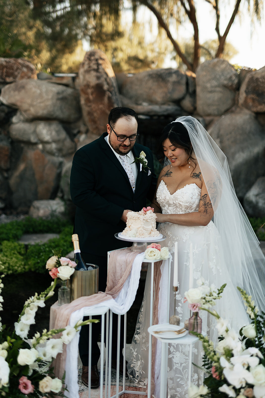 Las Vegas Elopement – Lotus House Wedding Moments