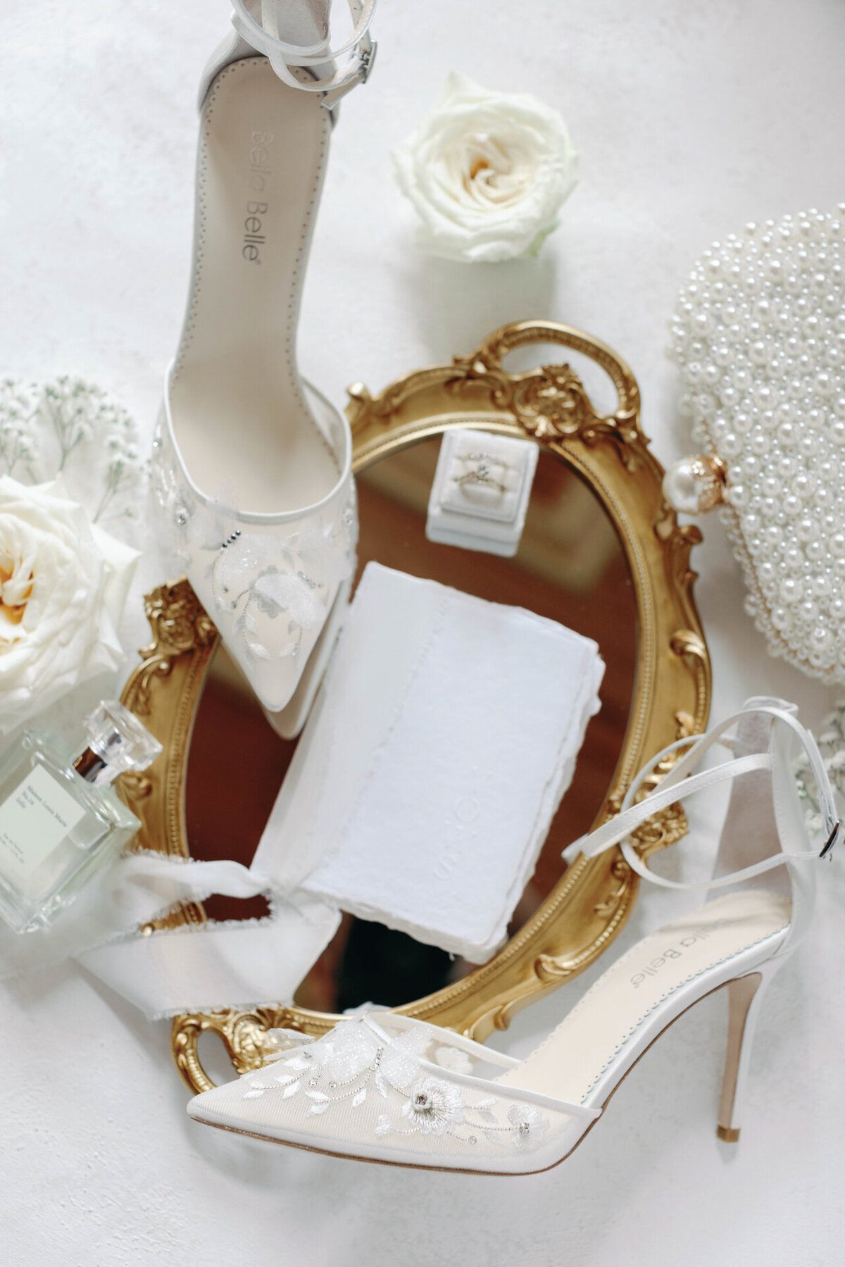 Classic White and Beige Wedding Inspiration - The Olive Tree Weddings-14