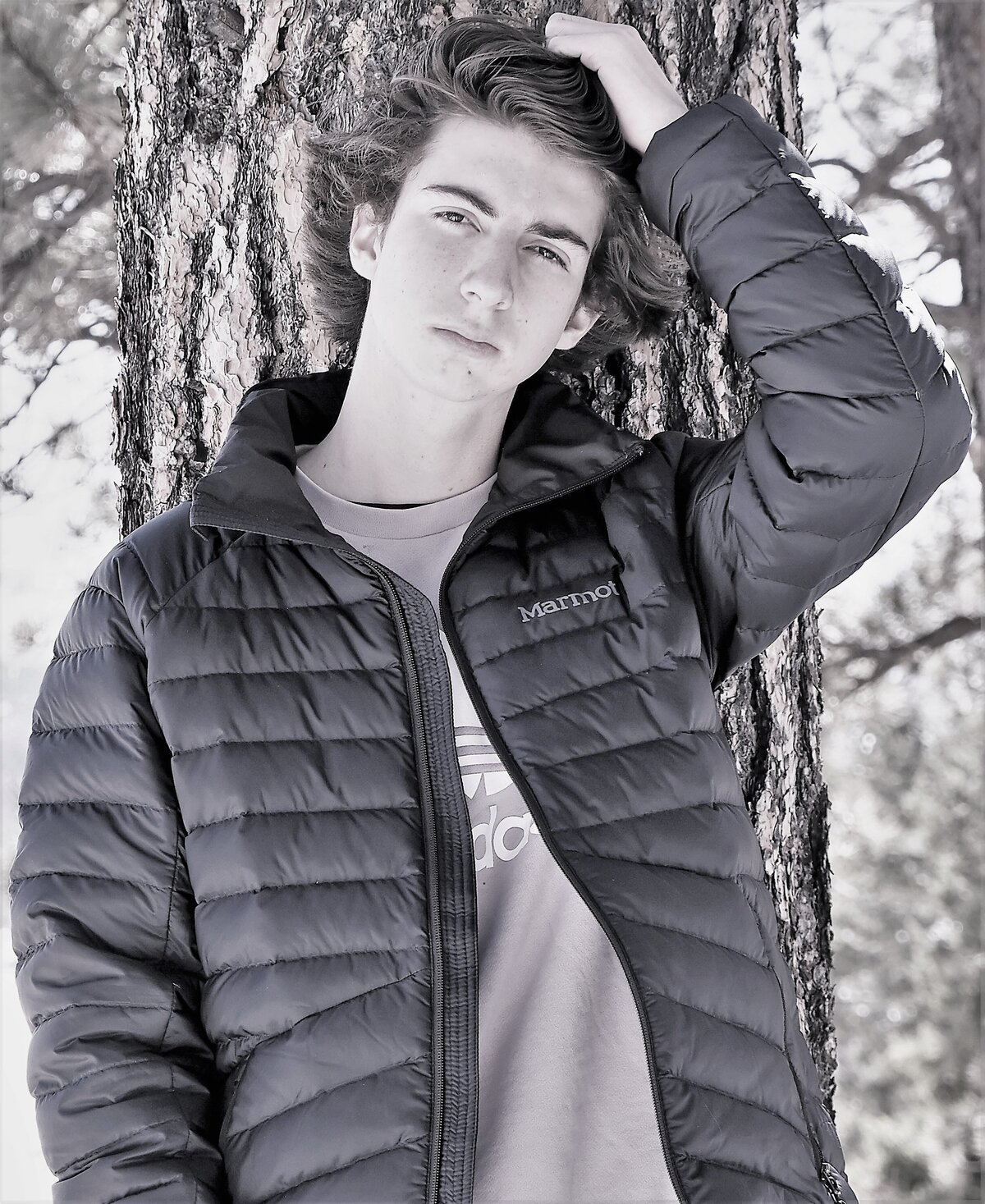 Senior picture in Durango