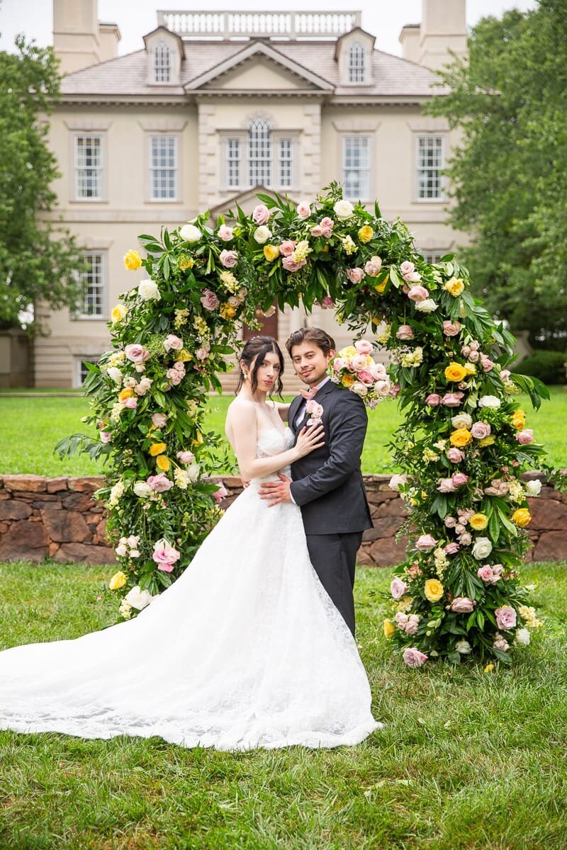 luxury-wedding-floral-arch-great-marsh-estate