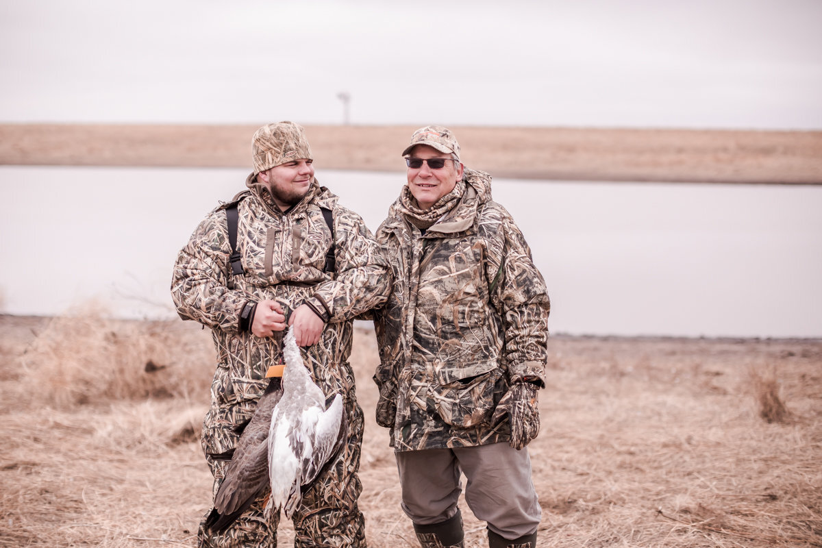 Central kansas duck hunting fowl plains -144