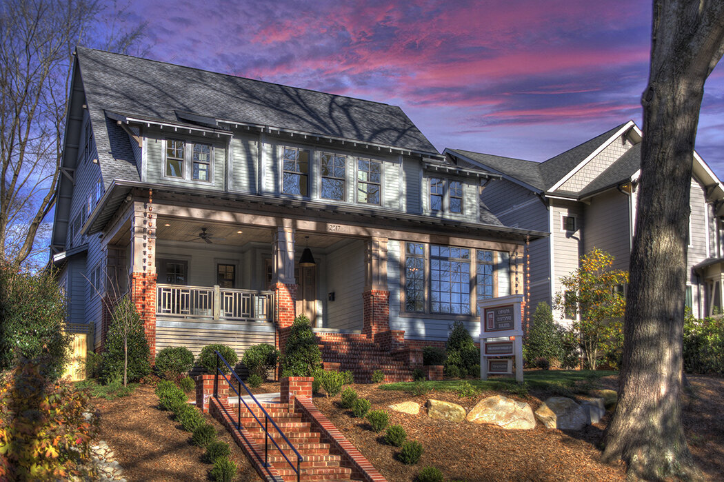 Craftsman Exterior Home - Elizabeth Neighborhood Charlotte