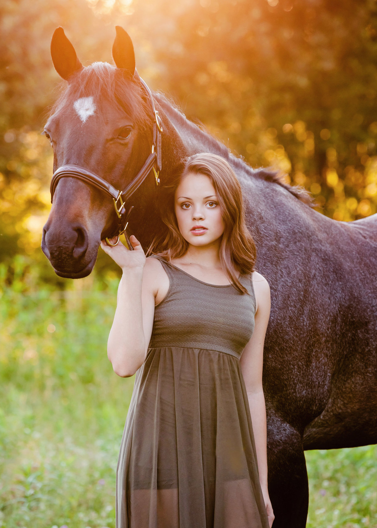senior photos with my horse