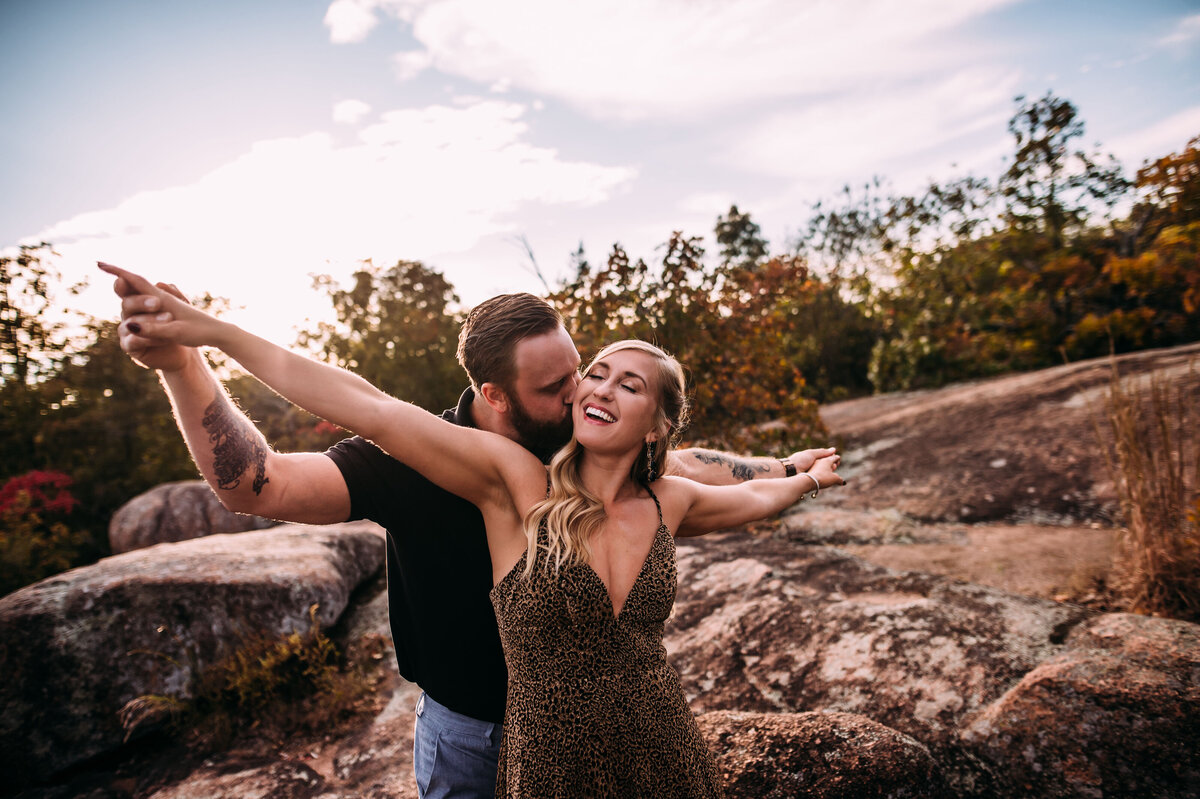 candid engagement photography in missouri