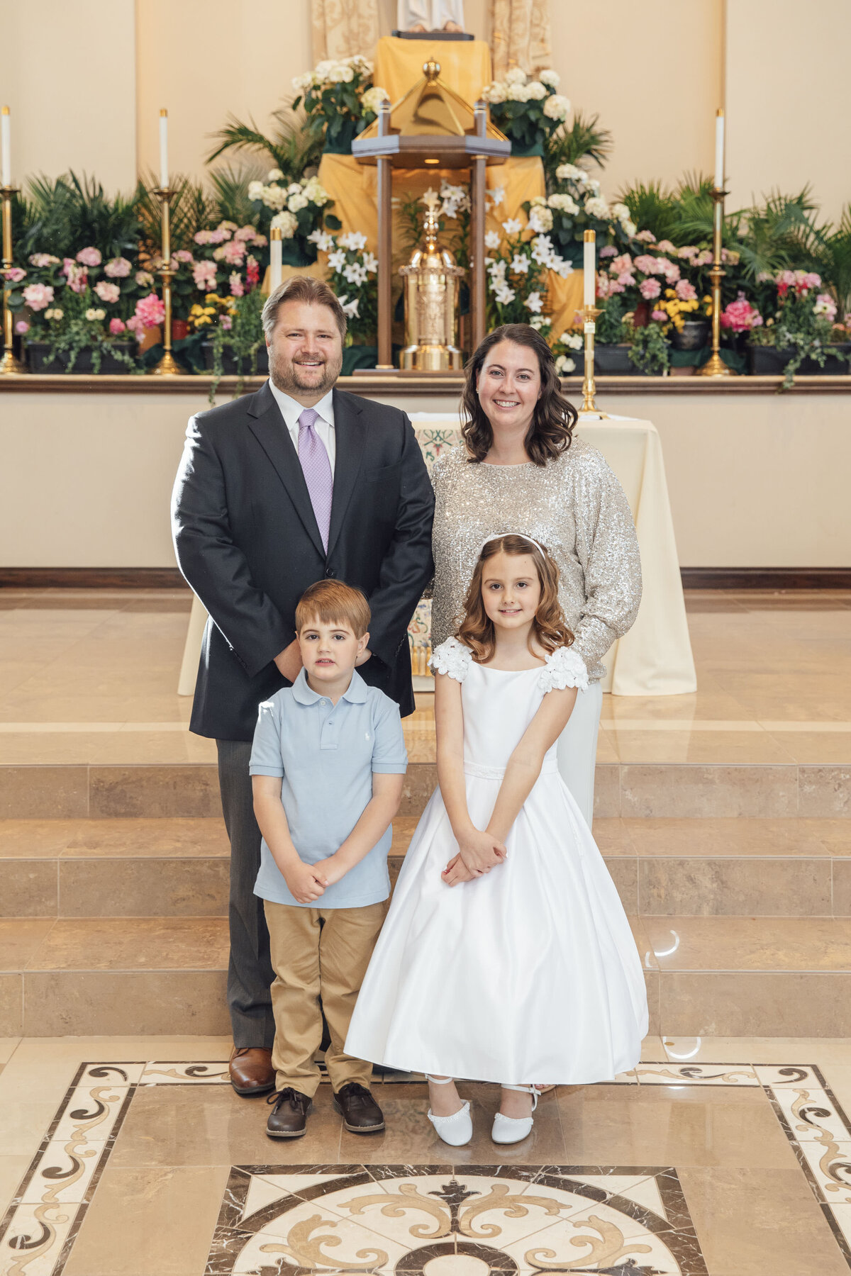 Confirmation Photographer | Teen receiving Confirmation at St. Elizabeth Ann Seton Church | Hunterdon County, New Jersey