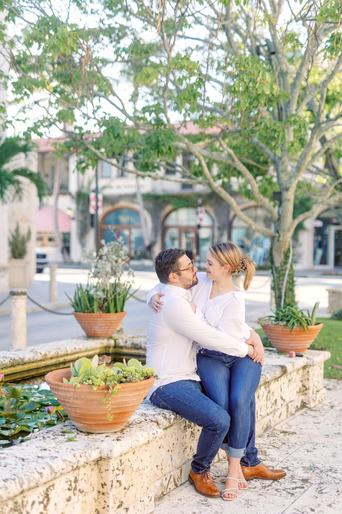 Vincent & Cheyanne-Engagement Portraits-Worth Avenue-Florida Wedding Photographer-110